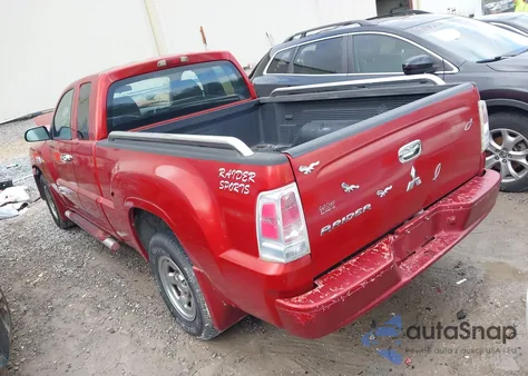 2008 Mitsubishi Raider Ls from USA, damaged, VIN 1Z7HC22K78S587113